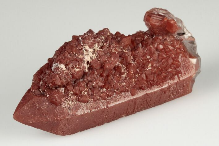 Natural Red Quartz Crystal - Morocco #190311